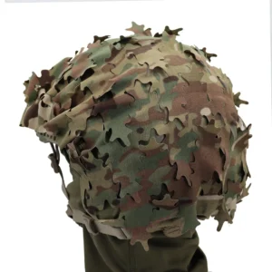Tactical FAST Helmet Cover Laser Cutting 3D Camouflage Helmet Cloth Cover Hunting Helmet Accessories