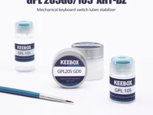 Keebox Krytox GPL205G0 GPL105 XHT-BDZ Mechanical Keyboard Switch Lube Stabilizer Lubing Grease Stabilizer Lubricant Lube Brush