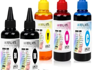 100ml Universal Dye Ink BK C M Y Kit Compatible For HP Canon Epson Brother Deskjet Inkjet Printer Tank Cartridges CISS