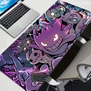 Mouse Pad Professional eSports Game Players Speed Mousepads Lock Edge Rubber Game Desk Mousepad P-Pokemons Gengar Keyboard Mat