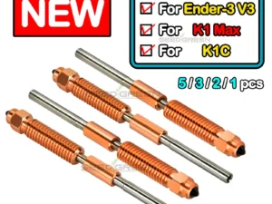 For Creality K1C/K2 SE Nozzle All-in-one Hardened Steel Titanium High Flow Upgraded K1C/K1/K2 SEMax Nozzle For Ender3 V3 Nozzle