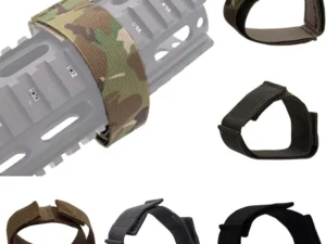 Fwoyonze Elastic Magnetic Retaining Strap Rifle Hunting Airsoft Gear Cable Storage Organizer Strap Hiking Outdoor Accessories