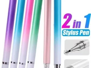 2 in 1 Universal Stylus Pen For Tablet Mobile Android IOS Phone iPad Accessories Drawing Tablet Pens Capacitive Screen Touch Pen