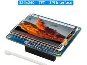 2.4 Inch Touch Screen for Raspberry Pi Zero /W/2 W SPI Interface TFT LCD Monitor 320x240 Display for Pi 5 4B 3B+ 3B 3A+