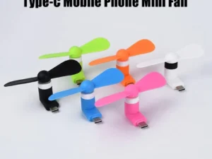 Creative Mini Portable Micro Fan Mobile Phone Mini Fan Charging Treasure Cooling Fan USB Gadget Fans Tester For Type-C
