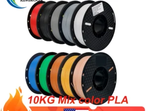 10KG/22LBS Multicolor PLA Filament 1KG/Roll 1.75mm For 3D Printer Material for 3D Printing 3D Printer Filament Free Shipping