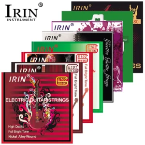 6Pcs/Set Electric Guitar Strings Play Real Heavy Metal Rock Nickel Alloy Wound Rustproof Strings Guitar Parts & Accessories