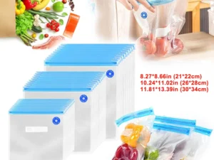 Vacuum Bags Sealing Food Vacuum Packaging Bags Reusable Vacuum Compression Bags Meat Fruit Snacks Sealed Storage Vacuum Pump Bag