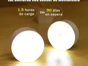 Mini LED Touch Sensor Night Lights USB Rechargeable Kitchen Bedroom Magnetic Base Wall Light Round Portable Dimming Night Lamp