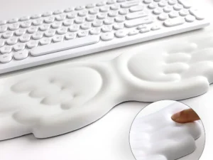 Mechanical Keyboard, Mouse, Wrist Rest, Computer Keyboard, Laptop, Angel Wing, Memory Foam, Mouse Pad Wrist Support