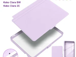 For Kobo Clara BW/2E / Clara Colour 2024 Case 6 inch Auto Wake Sleep PU Leather Cover Soft Magnetic Ereader N365 N367 Funda