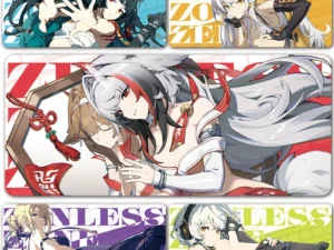 ZZZ Gaming Hoshimi Miyabi Ye Shunguang Mouse Pad Evelyn Ellen Zenless Zone Zero Keyboard Desk Mats XXL Anime Girls Mousepad