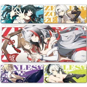 ZZZ Gaming Hoshimi Miyabi Ye Shunguang Mouse Pad Evelyn Ellen Zenless Zone Zero Keyboard Desk Mats XXL Anime Girls Mousepad