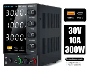 Adjustable DC Power Supply 30V 5A 10A 60V 120V 3A Laboratory Bench Power Source Switching Stabilized LCD Power Supply Regulator