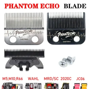 Original PHANTECHO Replacement Blade: Compatible with JUCAI JC06 Madeshow Wmark Kulilang VGR V003 Multiple Hair Clipper
