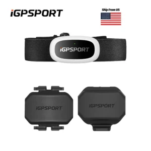 iGPSPORT HR50 Chest Heart Rate Monitor M80 Bike Mount Cadence Sensor Speed Sensor Running Sport Bluetooth ANT+