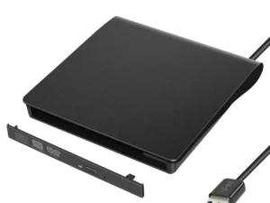 LJIAL 12.7mm USB 3.0 DVD Drive External Optical Drives Enclosure SATA to USB External Case For Laptop Notebook Without Drive