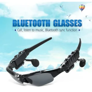 Bluetooth Wireless Polarized Sunglasses UV-Protection Polarized Lenses Sunglasses Headphones for Meeting Travel Hiking Sports