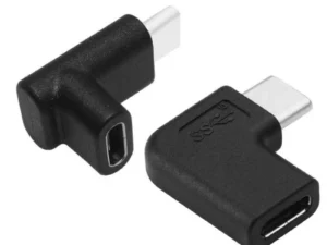 90 Degree Right Angle USB 3.1 Type C Male To Female Converter USB-C Adapter for Samsung Huawei Smart Phone Portable Connector