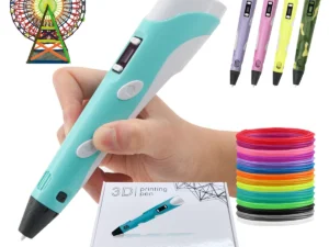 3D Pen For Children 3D Printing Drawing Pen DIY Funny Set for Kids Chidren Birthday Chrismas Creative Gift with PLA Filament