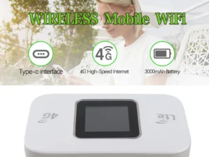 4G LTE WiFi Modem Hotspot Professional 300Mbps High Speed Color Screen 4G Mobile WiFi Router for Mobile Phone Laptop Tablet