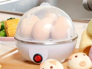 Multifunctional Electric Egg Cooker Automatic Egg Boiler 7 Eggs Mini Egg Cooker Kitchen Breakfast Machine Mini Egg Boiler