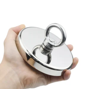 Super Strong Neodymium Fishing magnet Hooks N52 Heavy Duty magnet with Countersunk Hole Eyebolt 16-42mm Salvage Searcher Magnets