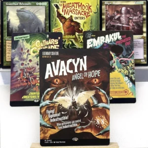 INR FDN HOLO11-Ⅰ03 Tcg proxy magic cards Edgar Markov Craterhoof Behemoth Avacyn, Angel of Hope Emrakul, the Promised End gather