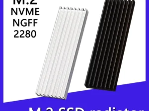 M.2 NVME NGFF 2280 Solid State Hard Disk Radiator Aluminum M.2 SSD Heatsink M.2 SSD Cooler With Thermal Pad For PS5 Desktop PC