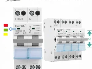 GEYA GYHO9 Manual Transfer Switch NEW Design with Indicator 63A 100A 125A MTS Dual Power Manual Conversion Isolating Switch