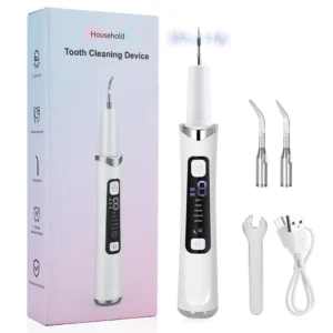 Plaque tartar Remover for Teeth Ultrasonic Tooth Cleaner Household Inter-Dental Pointed Cleaning Calculus Scaler Oral Care Set