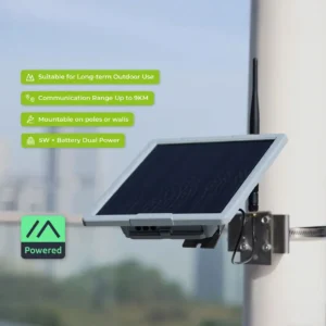 SenseCAP Meshtastic Solar Node Repeater 868Mhz Meshcore Mesh LoRa Node, XIAO nRF52840 Plus, SX1262 LoRa Module,Grove,L76K GPS