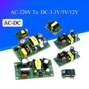 AC-DC 3.3V/5V/12V Precision Buck Converter AC 220v to 5v DC step down Transformer power supply module 1A 12W