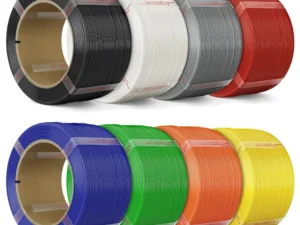 PLA Filament 1.75mm for 3D Printer - 8 Color Sampler Set, Black White Gray Red Yellow Blue Green Orange