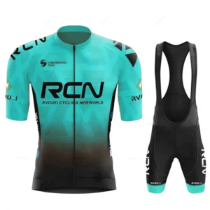 2026 Rvouei Team Cycling Jersey Set Summer Breathable Road Bicycle Suit Riding Uniform Bike MTB Clothing New Sports Cycling Kits