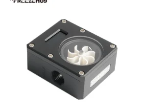 FREEZEMOD Flowmeter Temperature Display POM Thermometer Flow Cuboid Sensor VA LCD Screen Smart Gamer PC Watercooling MOD WDXS-T4