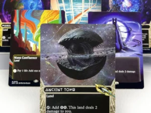 EOS CMM 2XM DMU HOLO15-Ⅰ02 Tcg proxy magic cards Ancient Tomb Mana Confluence Gemstone Caverns Strip Mine Mox Opal gather