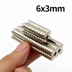 6x3mm Super Strong Neodymium Magnet N35 NdfeB Permanent Magnetic imanes Round Powerful Magnets Refrigerator Magnet