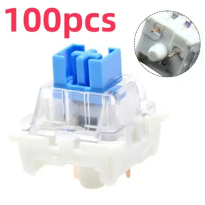 20/50/100pcs Keyboard Switch Keyboard Clicker Key Replacement 3 Pin Tactile Switch Plastic For Replacement Accessories