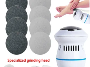6PCS Replaceable Roller Foot File Pedicure Hard Dead Skin Callus Remover Refills Replacement Rollers Foot Files Accessories