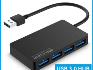 High-Speed USB 3.0 Hub 4 Port MultiFunction USB HUB Adapter Expander Splitter Plug & Play For PC Compatible with Various Systems