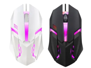 E-Sports USB Wired Mouse Colorful LED Gaming Mouse 5000 DPI Wired Mice Optical Wired Gamer Mouse For Desktop Laptop PC Computer