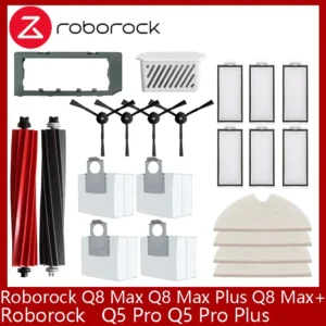 Roborock Q8 Max Q8 Max Plus Q8 Max+ Q5 Pro Q5 Pro Plus Replacement Parts Accessories Main Side Brush Hepa Filter Mop Dust Bag