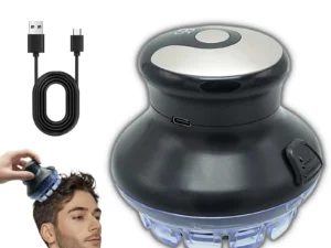 Wireless Circular Hair Clipper with LED Display 2025 New Circular Fast Hair Clipper 3-12mm Length Adjustable Self-hair Kit