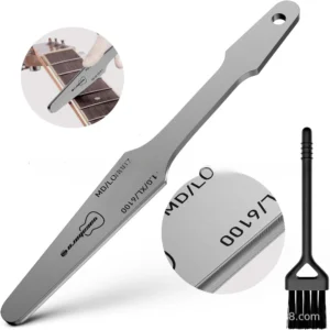 1PC Guitar Fret File For Grinding Crowning File Luthier Tool Double-Sided Fret Leveling Tool Guitar Tools Guitar