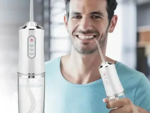 Portable Smart Electric Oral Irrigator Water Flosser 4 Jets 3 Modes Rechargeable Dental Water Jet Irrigator Dental Teeth Cleaner