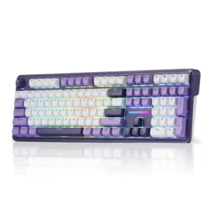 Redragon K745 PRO Wireless Gasket RGB 108 Keys Mechanical Gaming Keyboardw/Extra 4 Hotkeys, Hot-Swap Socket