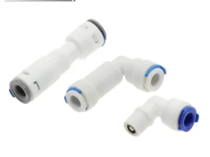 RO Purifier Non-return Check Valve Straight Elbow 1/4'' 6.35mm to 1/8 Male Quick Connector Hose Pipe Fitting Water Filter Parts