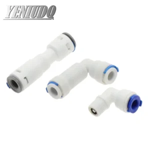 RO Purifier Non-return Check Valve Straight Elbow 1/4'' 6.35mm to 1/8 Male Quick Connector Hose Pipe Fitting Water Filter Parts
