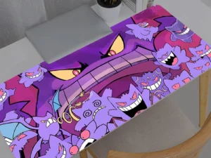 Kawaii Mouse Pad Gengar Pokemon Pikachu Anime Cute Girl Gabinete Gamer Computer Desk Mat Keyboard Gaming Accessories Mousepad
